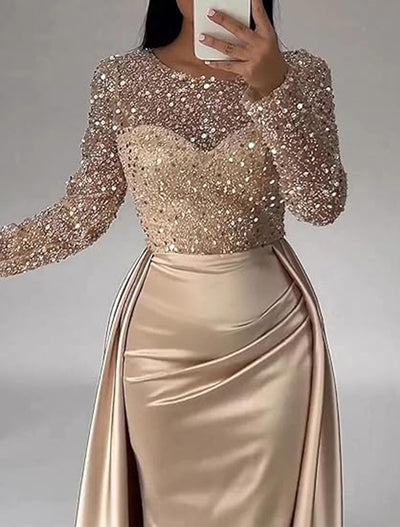 Vestido de Noche Reina de Lentejuelas Deslumbrante - Image 17