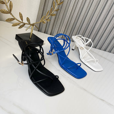 Sandalias Romanas con Hebilla Cruzada - Diseño Versátil y Cómodo - Image 6