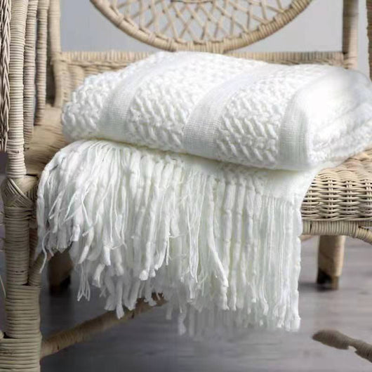 Manta Tejida de Algodón para Sofá, Cama y Decoración - Image 7