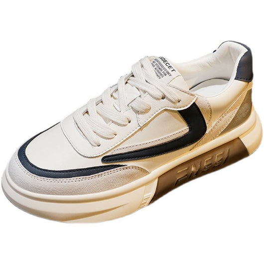 Zapatillas Blancas Deportivas con Suela Gruesa - Image 3