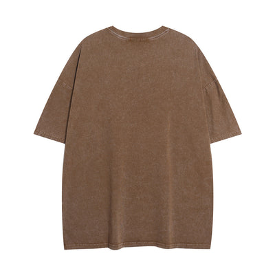 Camiseta Punk con Estampado de Letras para Hombre - Image 3