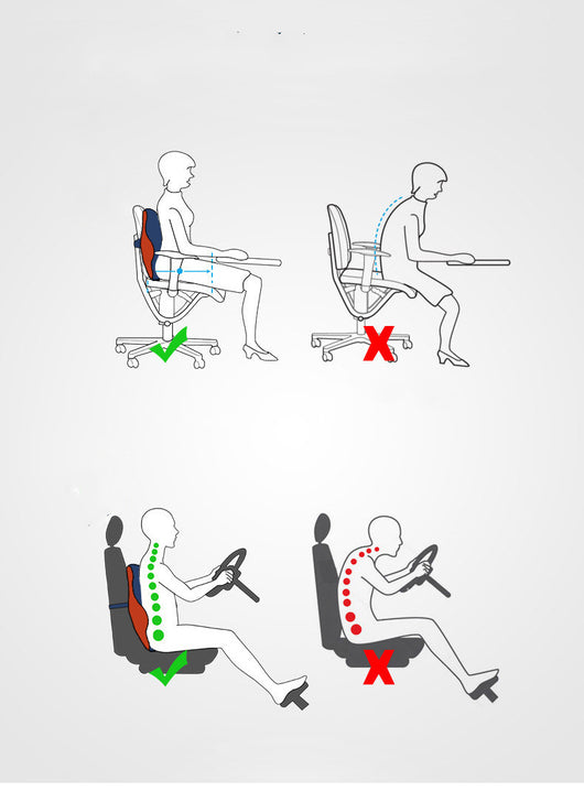 Cojín Lumbar Ergonómico de Espuma Viscoelástica - Image 6