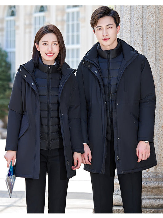 Abrigo Acolchado Unisex para Invierno - Chaqueta Térmica de Algodón Grueso - Image 10