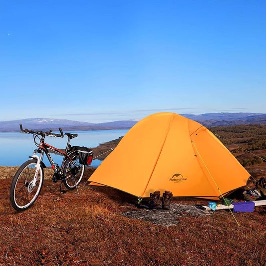 Tienda de Campaña Ultraligera Solo para Senderismo, Ciclismo y Aventuras