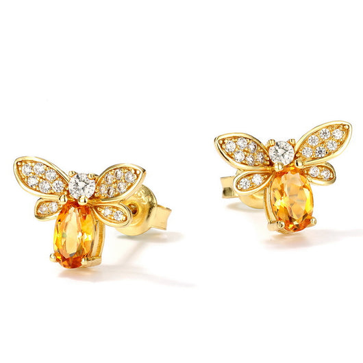 Aretes de Plata 925 con Diseño de Insectos para Mujer - Image 2