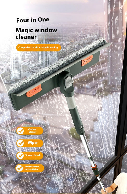 Limpiador de Ventanas con Varilla Extensible y Cuchilla Ajustable - Image 13