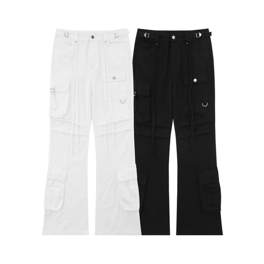 Pantalones Cargo Retro con Cordones Otoño Invierno - Image 5