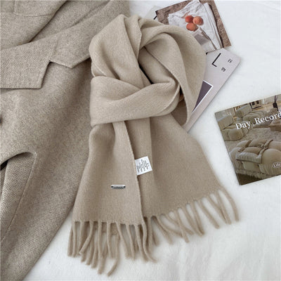 Bufanda Retro de Invierno Premium Multiuso Color Sólido - Image 15