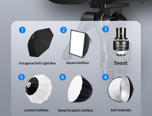 Luz LED Studio Profesional para Transmisiones en Vivo con Softbox y Soportes - Image 9