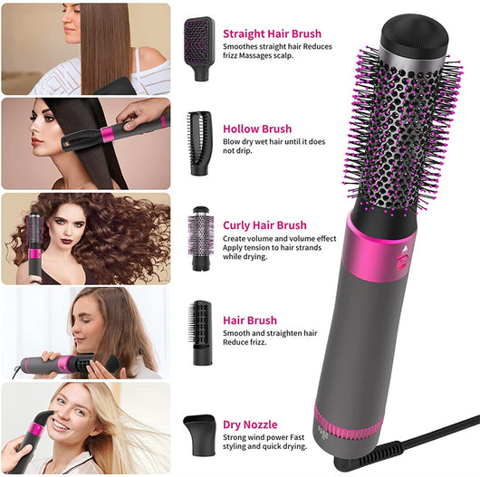 Secador y Plancha de Cabello 5 en 1 con Rizador Automático - Image 4