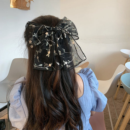 Aro para Cabello con Encaje Bordado - Elegancia Delicada - Image 7