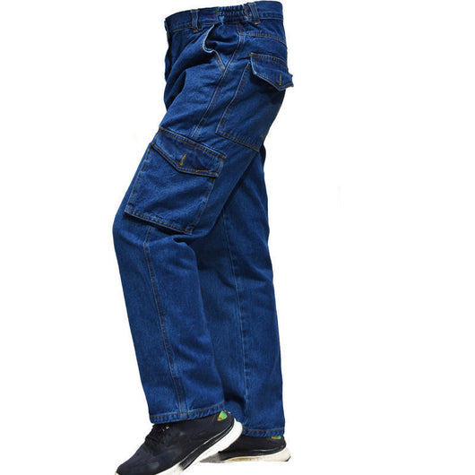 Pantalones de Trabajo Denim Reforzado Hombre - Resistentes y Duraderos - Image 9