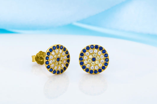 Aretes de Plata S925 con Diseño de Ojo Místico - Image 7