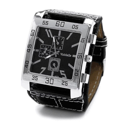 Reloj Militar Cuadrado para Hombre - Diseño de Tres Capas con Estilo Táctico - Image 4