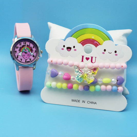 Set de Relojes Infantiles con Personajes Animados