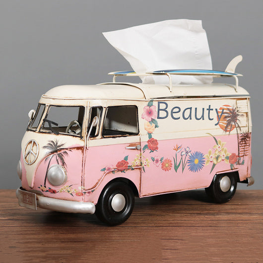 Organizador de Pañuelos Autobús Floral Retro - Decoración del Hogar - Image 13
