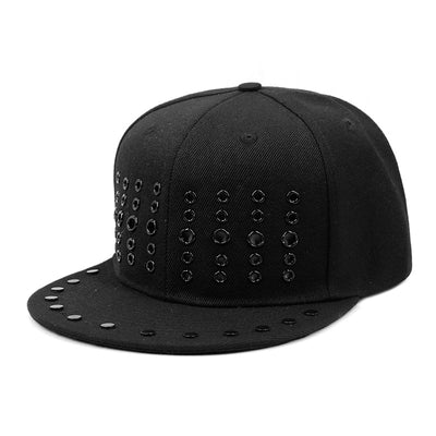 Gorra de Béisbol Hip Hop con Remaches Metálicos - Image 8