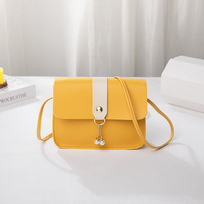 Bolso Cuadrado Pequeño Perla Joker con Contraste - Image 8
