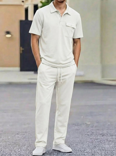Conjunto Deportivo Hombre Polo Manga Corta y Pantalón - Image 7