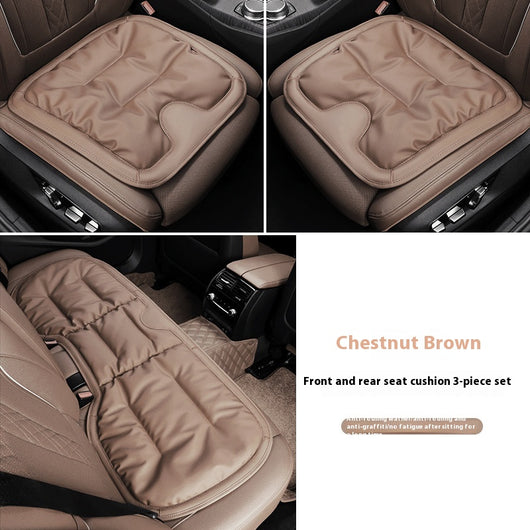 Juego de Cojines para Asiento de Auto en Cuero Antiensuciamiento - Set de 3 Piezas Invierno - Image 23