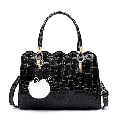 Bolso de Moda Diagonal Un Hombro en Cuero PU Color Puro - Image 9