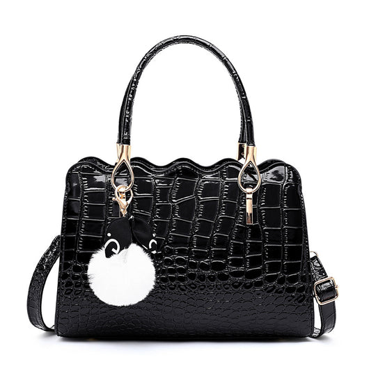Bolso de Moda Diagonal Un Hombro en Cuero PU Color Puro - Image 9