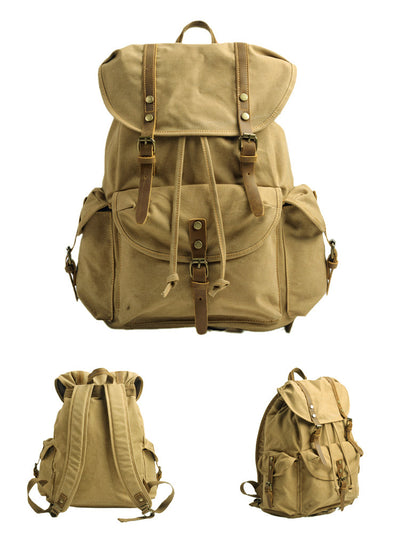 Bolsa de Viaje Retro Canvas Gran Capacidad - Image 13