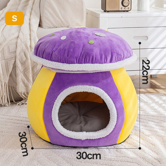 Nido Térmico Desmontable para Gatos y Conejos - Felpa Gruesa Invierno - Image 6