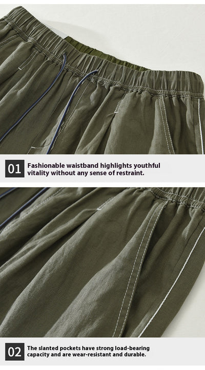 Shorts Holgados Rectos con Caída Casual para Hombre - Image 14