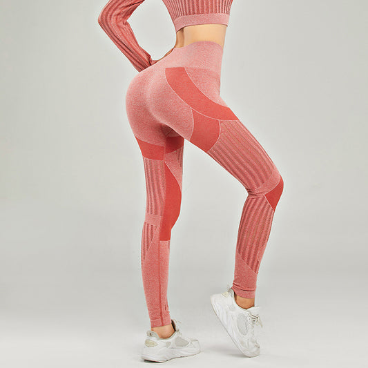 Leggins Levantacaderas Peach con Malla Deportiva