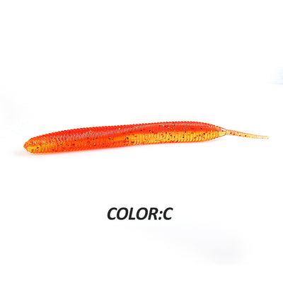 Larva Artificial 7.4-10cm Sabor Salado Suave para Pesca - Image 8