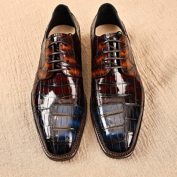 Zapatos de Cuero Genuino para Hombre Estilo Ejecutivo