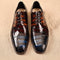 Zapatos de Cuero Genuino para Hombre Estilo Ejecutivo