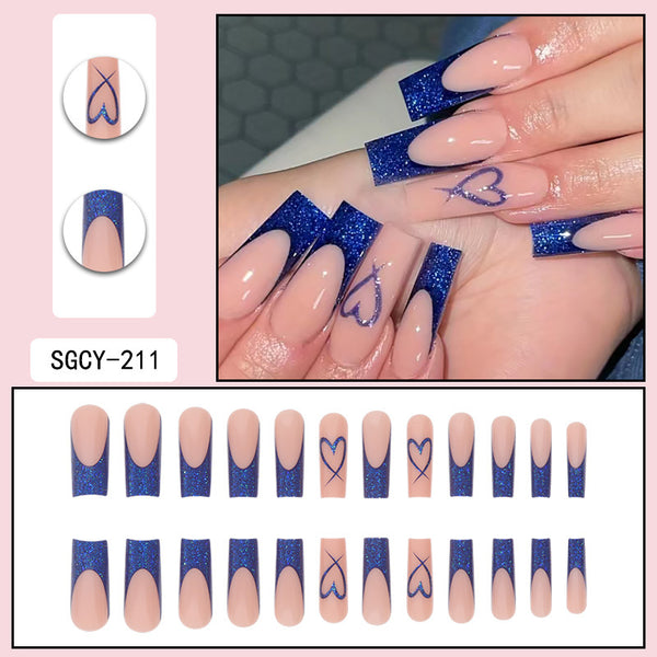 Uñas Postizas Estilo Hot Girl - Diseño Europeo y Americano