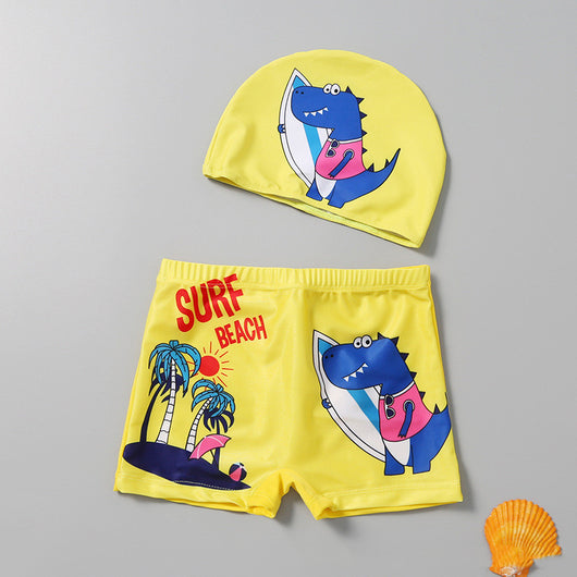 Shorts de Baño Infantiles con Estampados Divertidos - Conjunto Cómodo para Niños - Image 23