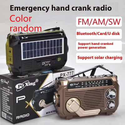 Radio Portátil Solar con Altavoz Bluetooth para Aventuras al Aire Libre - Image 3