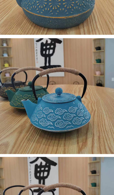 Estufa Japonesa de Colores para Tetera de Hierro - Image 31