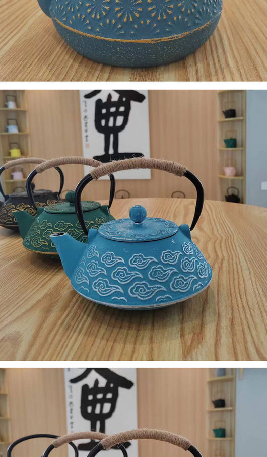 Estufa Japonesa de Colores para Tetera de Hierro - Image 31