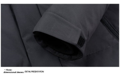 Chaqueta Acolchada de Pato con Gorro Desmontable - Abrigo Cálido Hombre - Image 30