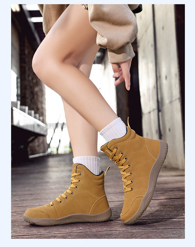 Botas de Senderismo de Cuero Premium con Puntera Ancha para Hombre - Image 26