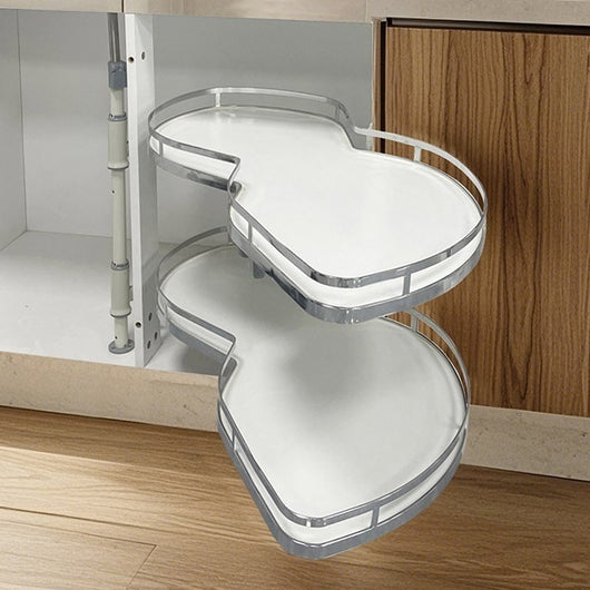 Canasta Extraíble de Esquina Doble para Muebles de Cocina