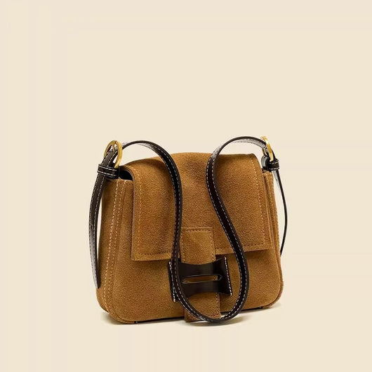 Bolso Mensajero de Cuero Genuino con Acabado Mate - Image 3