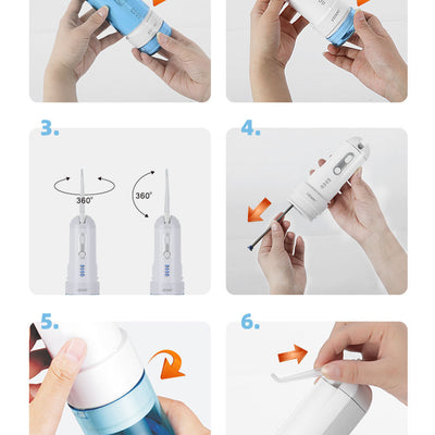 Irrigador Dental Portátil con Carga USB - Limpieza Profesional en Casa - Image 8