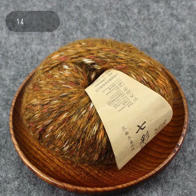 Hilo de Lana Multicolor para Crochet Artesanal - Ovillo Mediano Grueso - Image 7