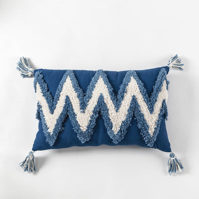 Almohada Decorativa Geométrica con Bordado Tufado - Image 9