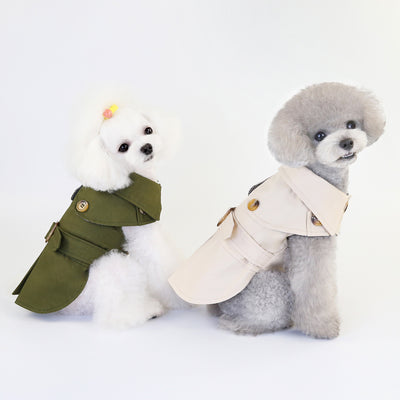 Abrigo Tricolor para Perros Pequeños - Chamarra Trendy para Otoño e Invierno - Image 11
