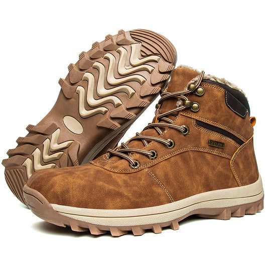 Botas de Nieve Acolchadas con Forro de Terciopelo - Estilo Coreano - Image 11