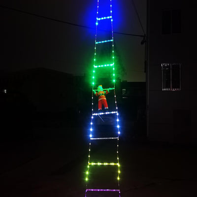 Escalera LED Navideña Impermeable para Decoración Exterior - Image 14