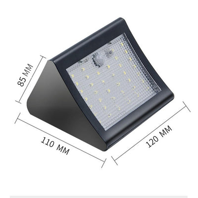Lámpara Solar de Pared con Sensor de Movimiento para Jardín y Terraza - Image 12