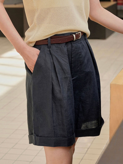 Pantalones Cortos Anchos y Sueltos con Efecto Reductor para Mujer - Image 16
